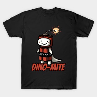 Dinomite Dynamite Dinosaur Dino Humor T-Shirt